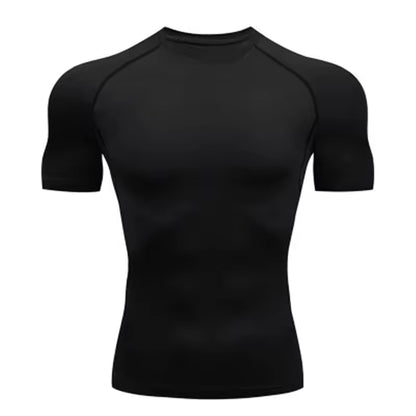 Men’s Compression T-Shirt – Outdoor Training, Fitness, Gym, Running & Jogging Sports Top