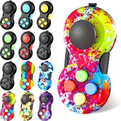 3pcs Fidget Pad Set – Retro Classic Handheld Fidget Game Controller Toys for Stress & Anxiety Relief