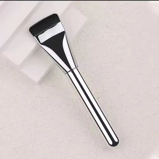 Korean Foundation Brush – Ultra-Thin One-Line Makeup Brush for Foundation, Primer & Concealer