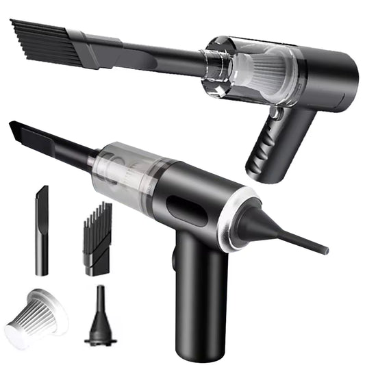 Portable Wireless Car Vacuum Cleaner | 120W High-Power Cordless Dual-Use Vacuum for Home & Car