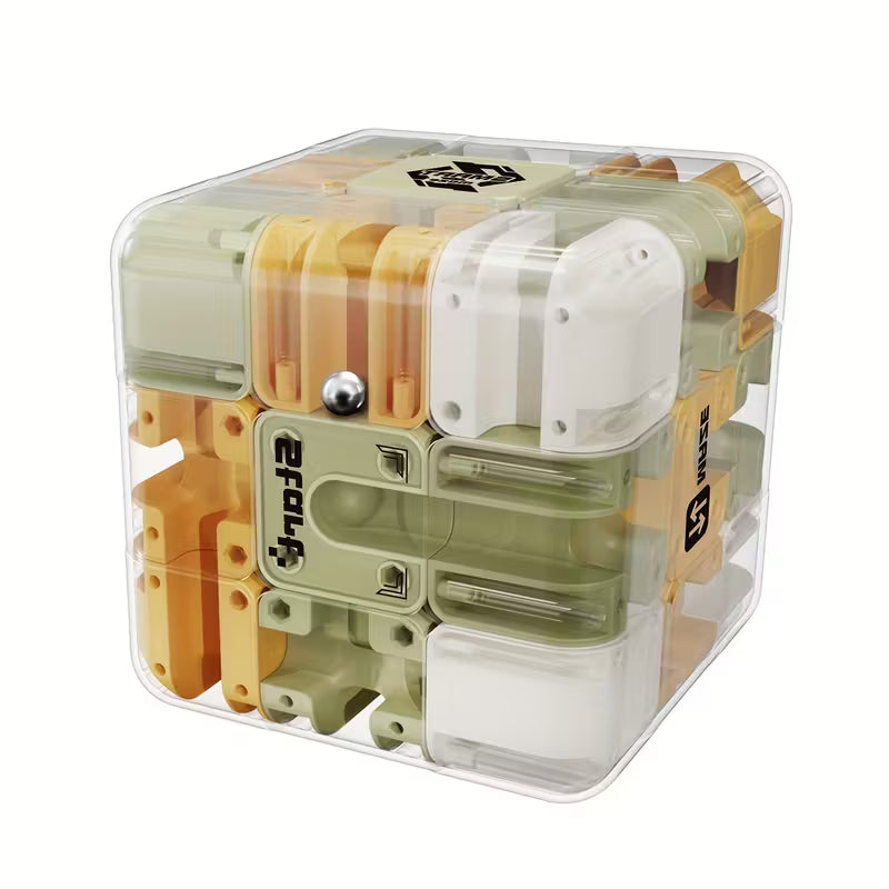 Educational 3D Maze Cube – Brain-Teasing Puzzle Toy for Kids, Birthday Party Favors & Gifts (Ages 3+)