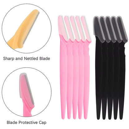 Eyebrow Razor Set – Multipurpose Face Razors for Women & Men | Shaving & Makeup Tool