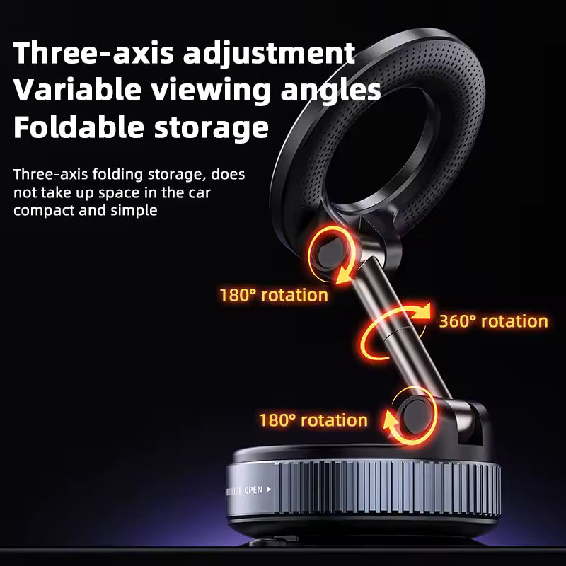 Universal Car Phone Holder | 360° Rotating Dashboard & Air Vent Mount for Smartphones