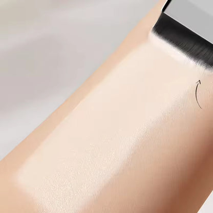 Korean Foundation Brush – Ultra-Thin One-Line Makeup Brush for Foundation, Primer & Concealer