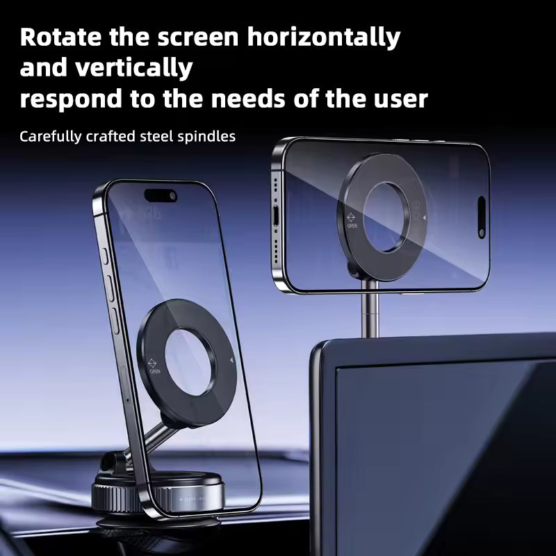 Universal Car Phone Holder | 360° Rotating Dashboard & Air Vent Mount for Smartphones