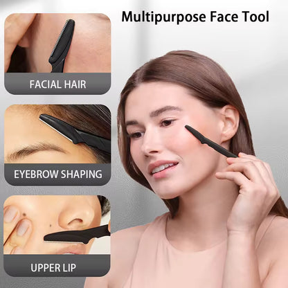 Eyebrow Razor Set – Multipurpose Face Razors for Women & Men | Shaving & Makeup Tool