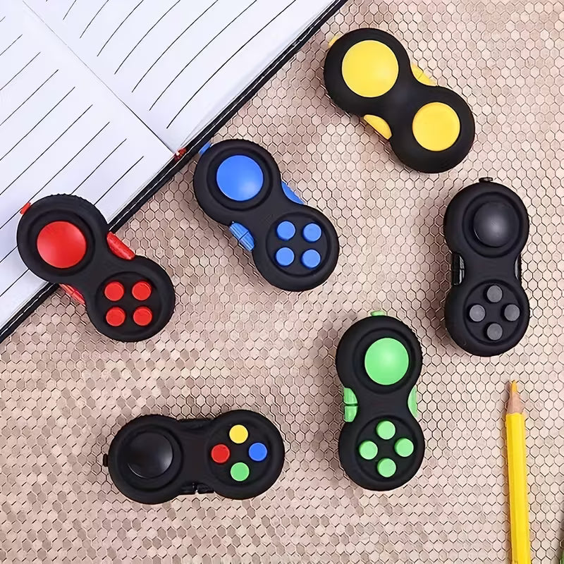 3pcs Fidget Pad Set – Retro Classic Handheld Fidget Game Controller Toys for Stress & Anxiety Relief