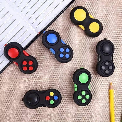 3pcs Fidget Pad Set – Retro Classic Handheld Fidget Game Controller Toys for Stress & Anxiety Relief