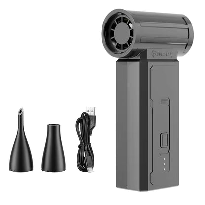 Booster JetFan Power Air Blower | 100000RPM Cordless Air Duster & Keyboard Cleaner
