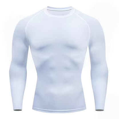 Men’s Compression T-Shirt – Outdoor Training, Fitness, Gym, Running & Jogging Sports Top