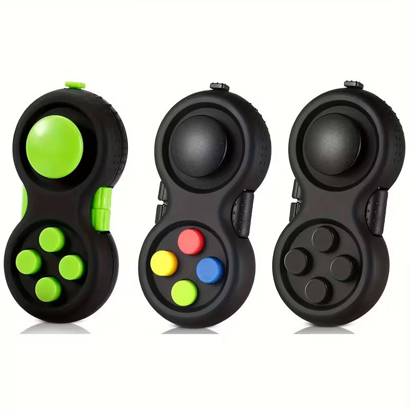 3pcs Fidget Pad Set – Retro Classic Handheld Fidget Game Controller Toys for Stress & Anxiety Relief