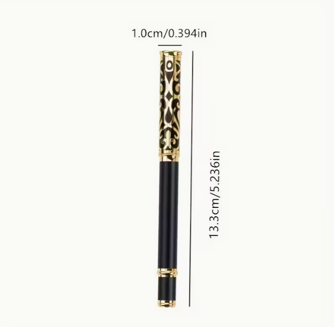 Custom Product: 1pc Pen And Gift Box Set, Featuring a High-Quality Metal Engraving Process for a Neutral Ballpoint Pen, Suitable for Both Men And Women