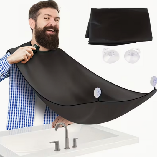 Premium Adjustable Beard Shaving Apron | Leak Proof, Stylish, Barber Grade for Men, Precision Shaves
