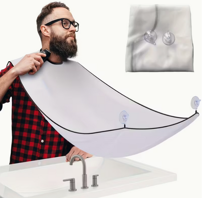 Premium Adjustable Beard Shaving Apron | Leak Proof, Stylish, Barber Grade for Men, Precision Shaves
