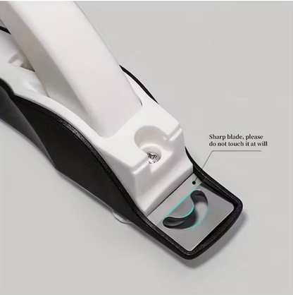 1pc Upgraded Anti-Splatter Nail Clipper, French Nail Extension U-Shaped DIY Nail Trimmer, Nail Care Tool for Foot, Hand, and Nail Maintenance, Fragrance-Free, Accessories
