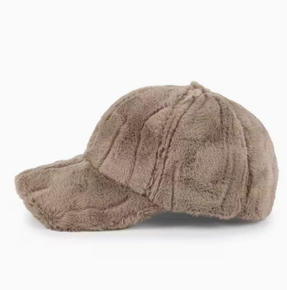 1pc Winter Warm Faux Wool Velvet Hat - Adjustable Beanie for Outdoor Sports & Christmas, Soft Solid Color Casual Cap (Black/Beige/White), Winter Hat, Festive Headwear, Cozy Headgear