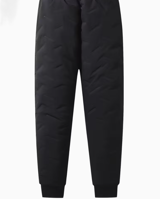 Women's Autumn and Winter -Lined Windproof Warm Joggers, Fashion Zipper Pocket, Elastic Waistband with Drawstring Casual Pants, Suitable for Outdoor Jogging, Cycling, and Leisure in Autumn and Winter