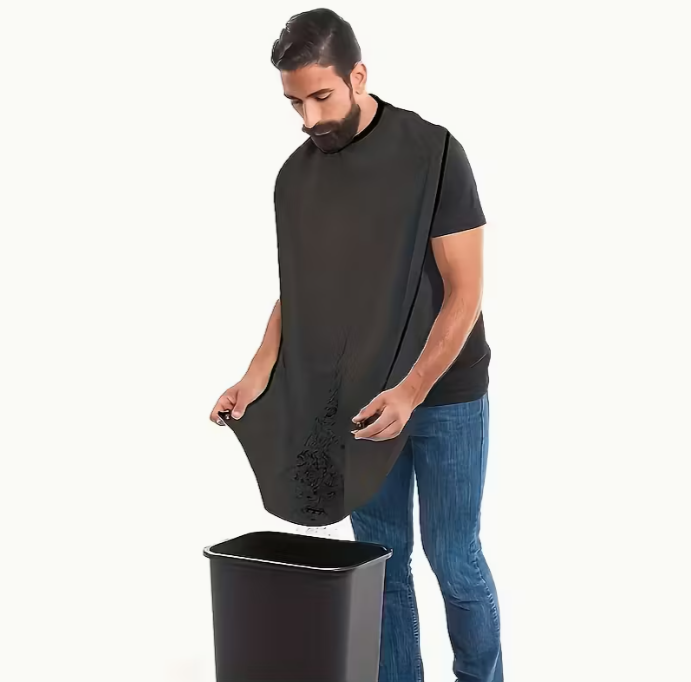 Premium Adjustable Beard Shaving Apron | Leak Proof, Stylish, Barber Grade for Men, Precision Shaves